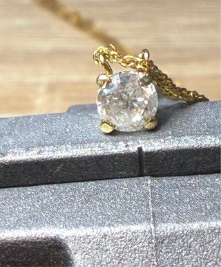 Cadena t colgante Oro 18k Con 1.03 Diamante F/SI2
