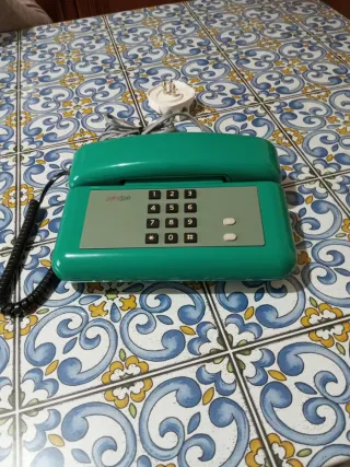 Telefono SIP analogico verde