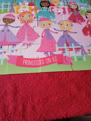 Puzzle Princesas sobre Hielo