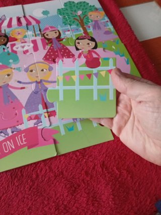 Puzzle Princesas sobre Hielo