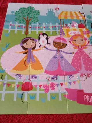 Puzzle Princesas sobre Hielo