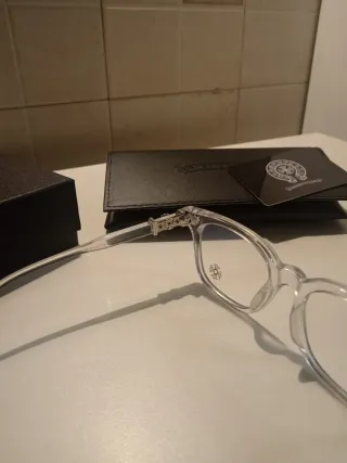 Occhiali Chrome Hearts Argento