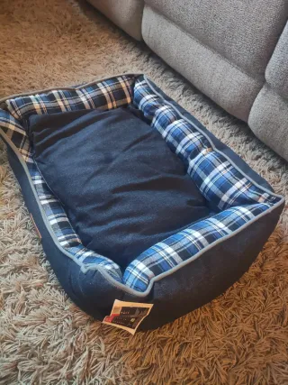 Cama para cão/gato com almofada