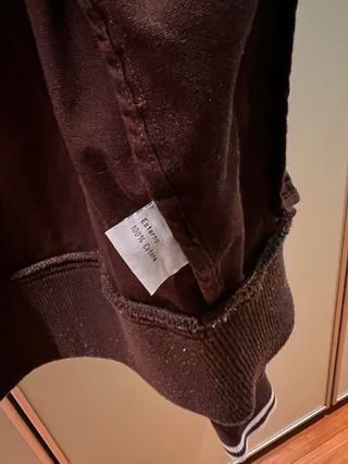 Giacca marrone con zip