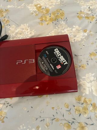 Consola PS3 Super Slim 500GB Roja
