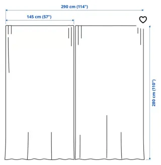 Visillos MATILDA nuevos sin etiqueta