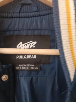 Chaqueta Pull&Bear Azul Talla S