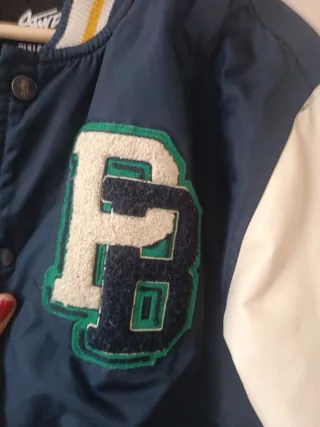 Chaqueta Pull&Bear Azul Talla S