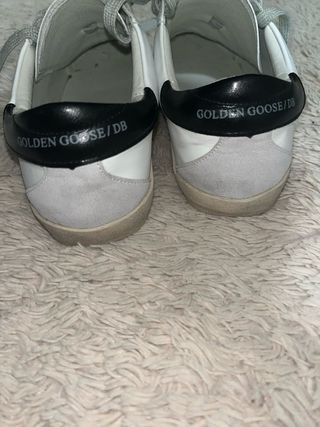 Golden Goose Sneakers Blancas con Estrella Gris