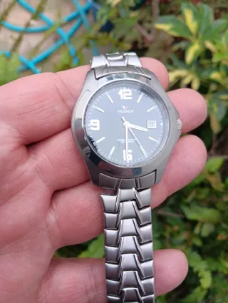 Reloj Viceroy Cuarzo Negro y Plateado