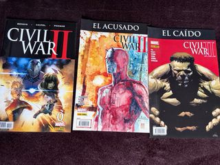 Marvel Civil War II Edición Limitada + extras