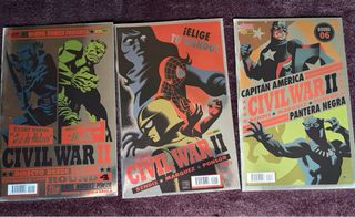 Marvel Civil War II Edición Limitada + extras