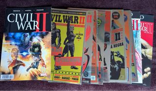 Marvel Civil War II Edición Limitada + extras