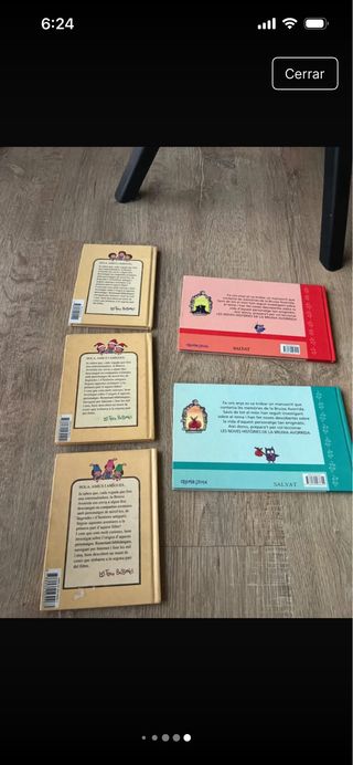 Lote cuentos y muñecas de las 3  mellizas y bruja