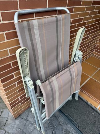 Tumbona de Jardín Plegable