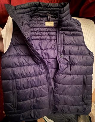 Chaleco acolchado Easy Wear azul Talla M