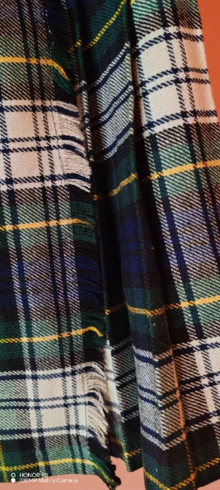 Falda escocesa vintage. Talla M