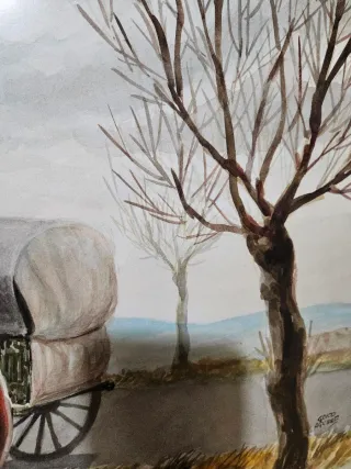 Acuarela Faustino Goicoechea Aguirre