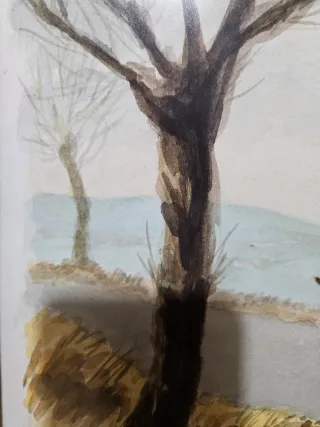 Acuarela Faustino Goicoechea Aguirre