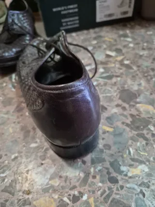 Mocasines Solenoide Piel Trenzada Talla 43