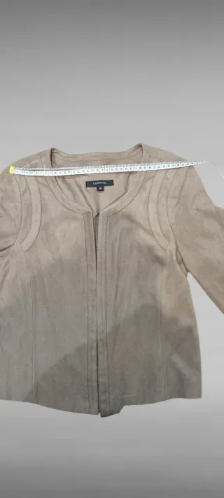 Chaqueta antelina Comma