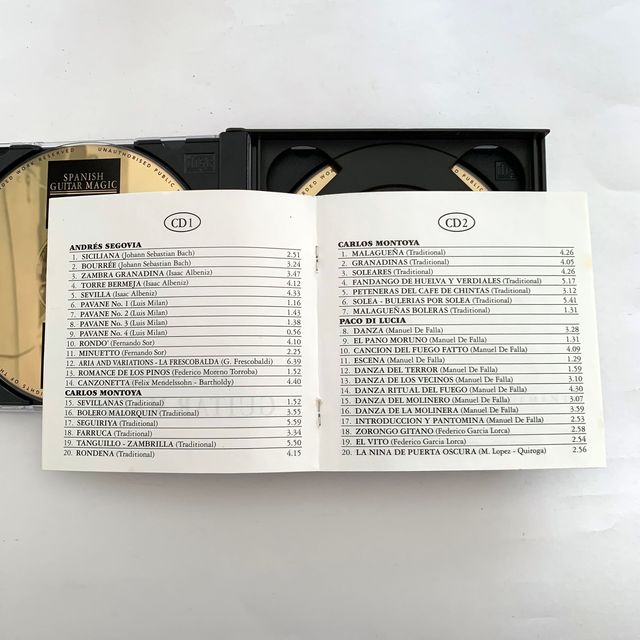 SPANISH GUITAR MAGIC GOLD COLLECTION DOBLE CD