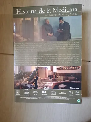 4 DVD Historia de la Medicina