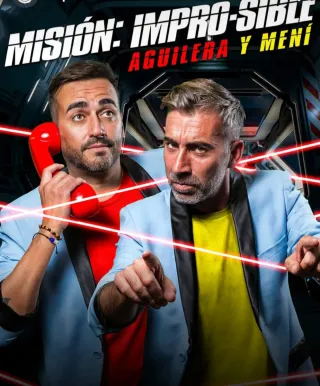2 Pósters Misión Imposible Aguilera y Meni