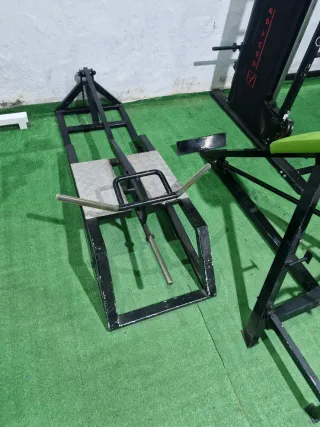 Máquina de remo T-Bar