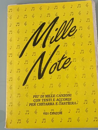 4 Libri di Musica Mille Note