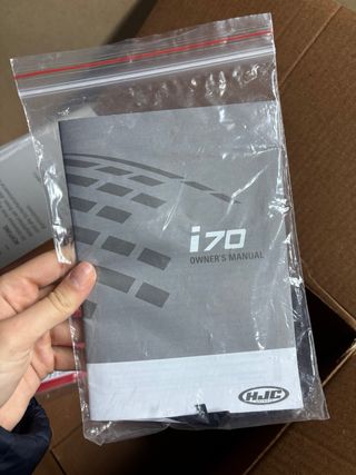 Casco HJC i70 Talla S Negro