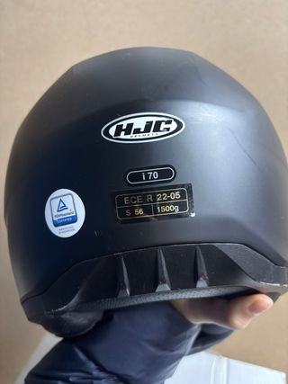 Casco HJC i70 Talla S Negro