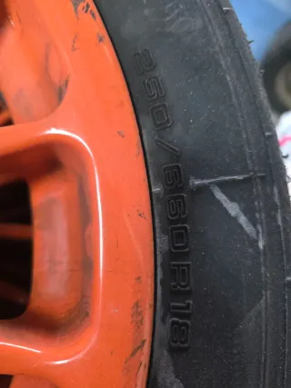 Llantas 18 Honda Civic EP3 S2000 con slicks