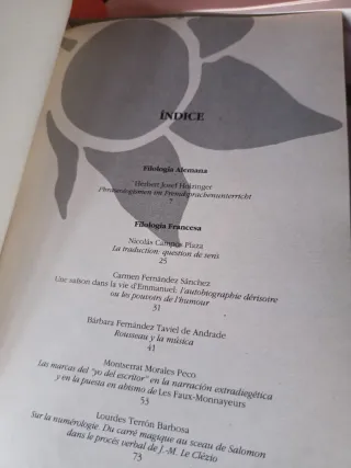 5 libros filología moderna 2001/04