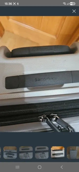 Maleta Samsonite 70cm Plata