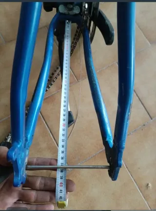 Cuadro Montanbike Azul