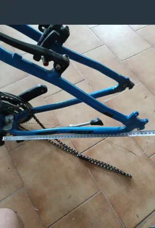 Cuadro Montanbike Azul