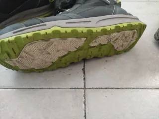 Botas decathlon Trabajo/Marcha Negras/Verdes