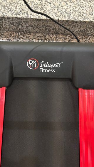 Cinta de Correr Deluxe Fitness Roja