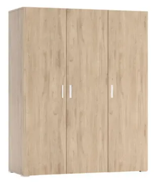 Armario 3 puertas madera claro