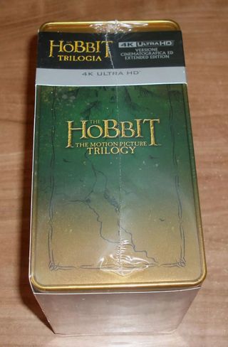 El Hobbit Trilogia 4K UHD Steelbook Nuevo