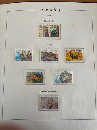 Sellos España 1979