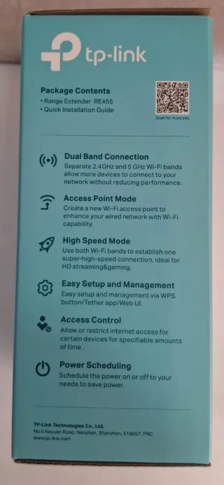 TP-LINK RE455 REPETIDOR WiFi AC1750 Dual Band