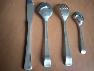 Set Posate Acciaio per 12 persone