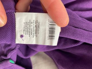 Polo Morado Talla M