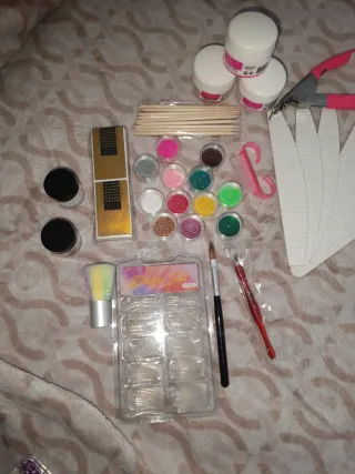 Set Uñas Acrílicas