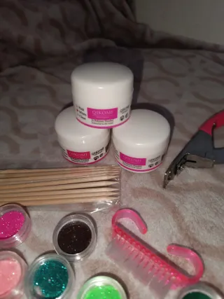 Set Uñas Acrílicas