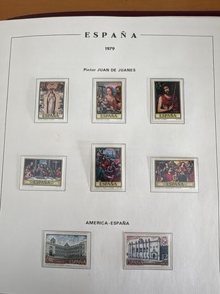 Sellos España 1979 Pintor Juan de Juanes