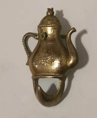 4 Perchitas Bronce Adorno Cocina