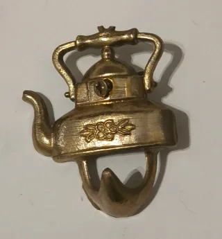 4 Perchitas Bronce Adorno Cocina